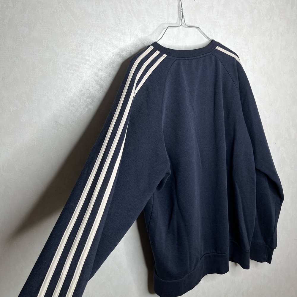 Navy Adidas 90s Pullover Sweatshirt Size Small
